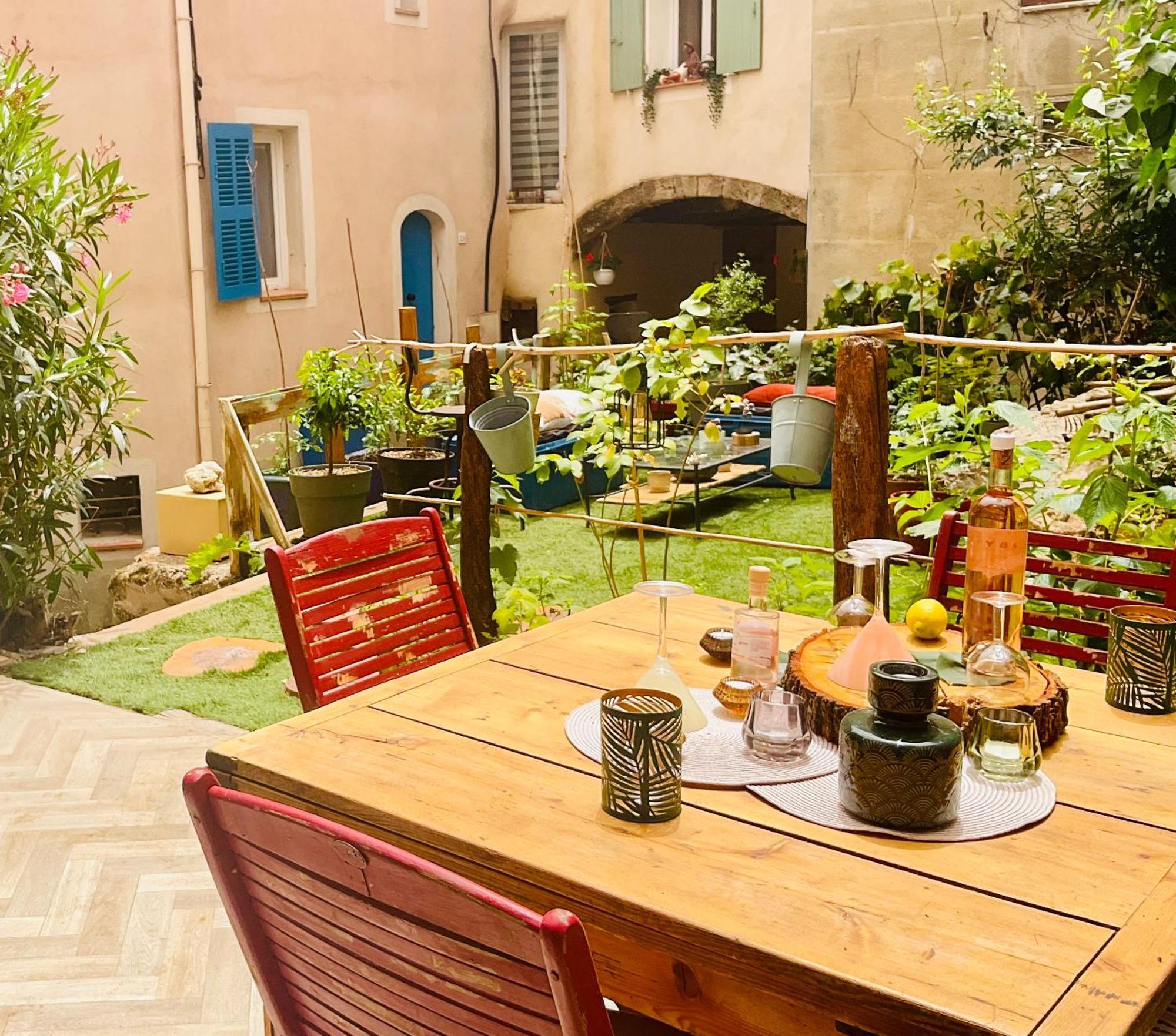Apartamento Rez De Jardin, Le Pra De Pe Cotignac Exterior foto